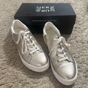 Naturalizer Metallic Silver Women's Sneakers